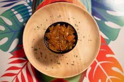 Sauce rouge aux oignons